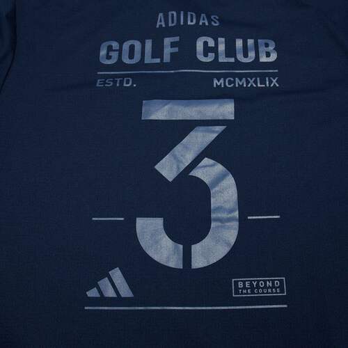 Adidas/阿迪达斯 男子圆领休闲高尔夫短袖运动T恤 JY5427 - 图1