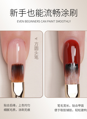 gaoy戈雅美甲笔刷套装彩绘拉线光疗笔画渐变晕染专用指甲油胶工具