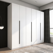 Bedroom Wardrobe Home Adults 4 Doors 6 Doors Big Wardrobe Modern White Locker Small Family main sleeper Wood closet