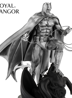 皇家雪兰莪蝙蝠侠摆件联名正品手办正义联盟纯手工桌面摆件锡制品