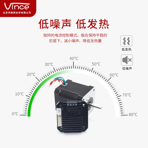 42步进电机驱动器控制器微型一体化rs485总线控制plc/stm32/pc - 图1