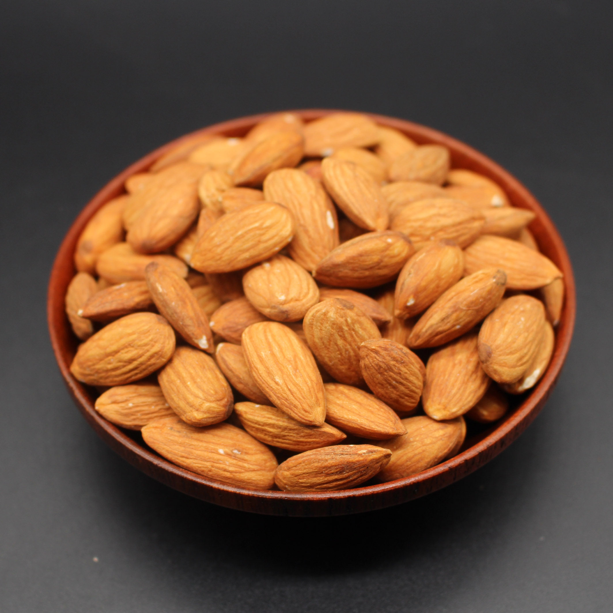 新货原味熟巴旦木仁500g净重1斤扁桃仁生巴达木果仁烘焙原料