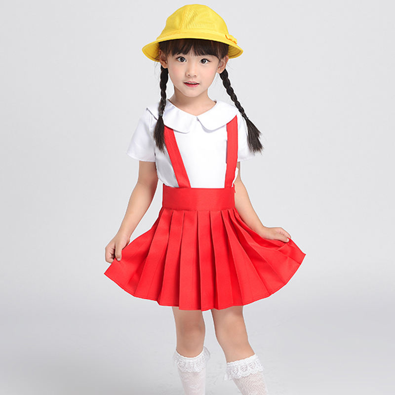 樱桃小丸子动漫女童cosplay服装儿童女装小孩衣服学生制服可爱