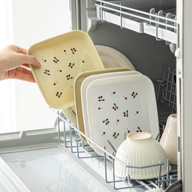 霜山吐骨碟家用水果零食盘小清新樱桃餐桌面垃圾收纳盘吐骨头盘碟,淘宝优惠券,粉丝福利购,淘宝优惠卷