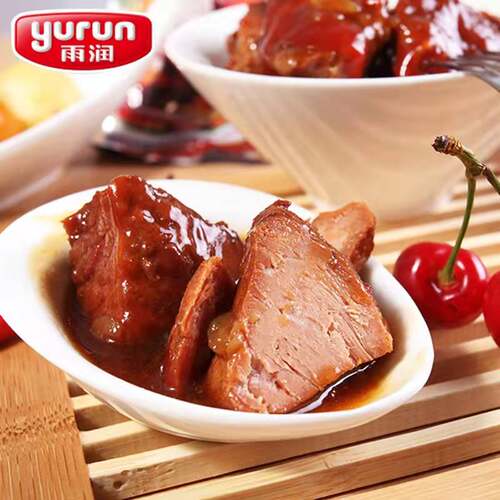 雨润拆烧蜜汁叉烧肉猪肉瘦肉即食香甜味苏式卤菜熟食冷盘下酒菜 - 图0
