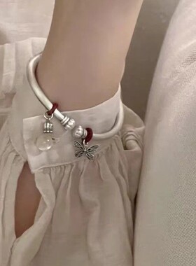 多福南瓜头纯银手镯9999足银实心