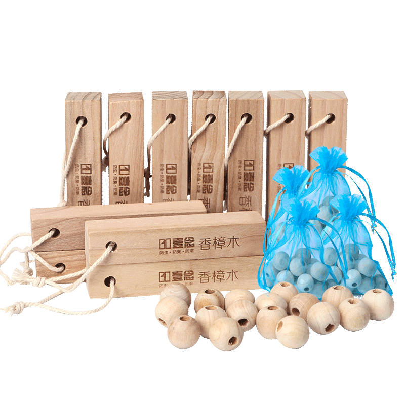 樟脑丸天然香樟木条球块纯防潮衣柜 壹念京都专卖防霉防蛀片