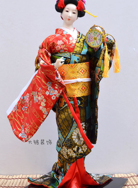 日本艺妓人形摆件装饰品