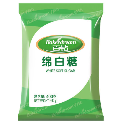 400g百钻绵白糖食用白糖砂糖食糖冲饮家用厨房调味品佐餐烘焙原料 - 图3