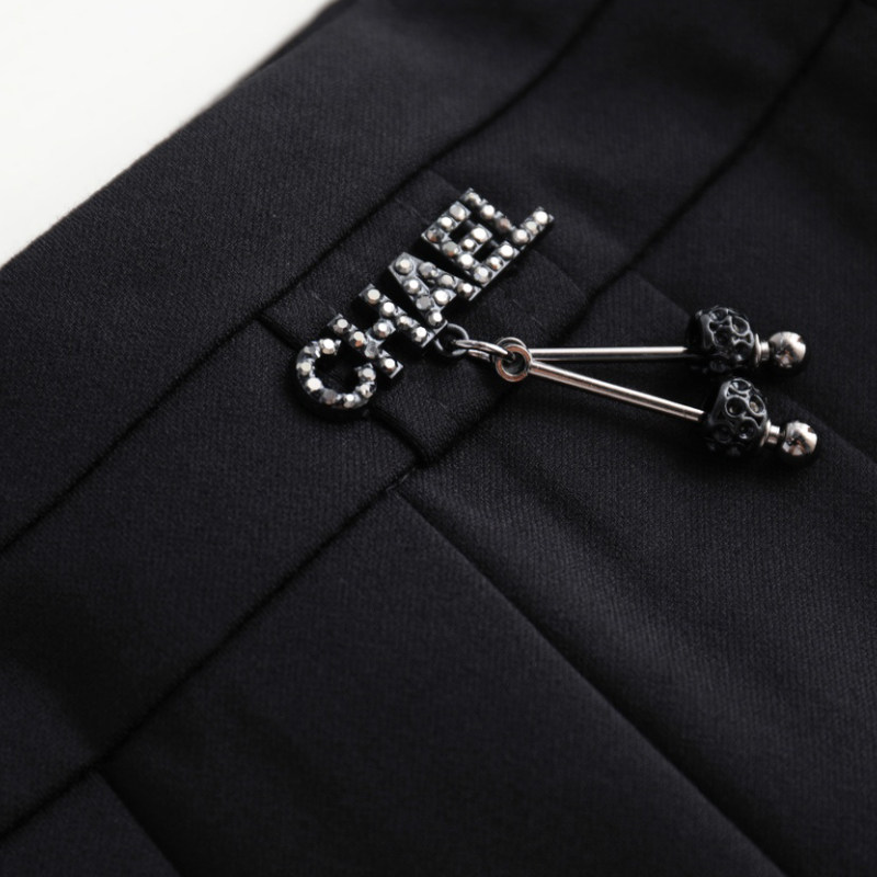 中长款a字秋冬高腰显瘦小百褶裙 曲爱婷女装半身裙