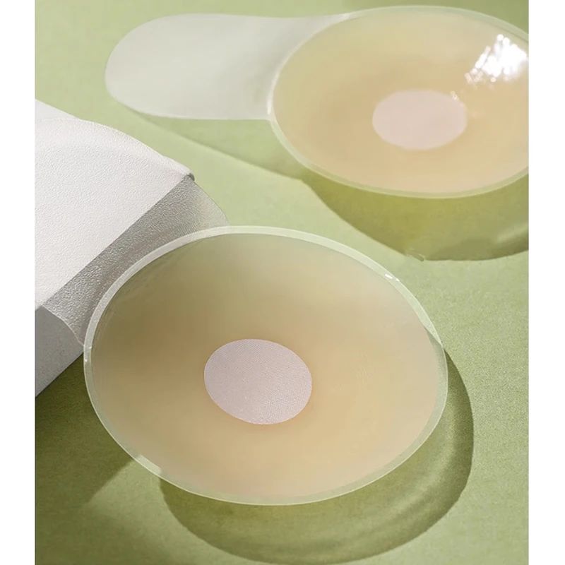 1Pairs Silicone Nipple Cover Lift Up Bra Sticker Adhesive In - 图0