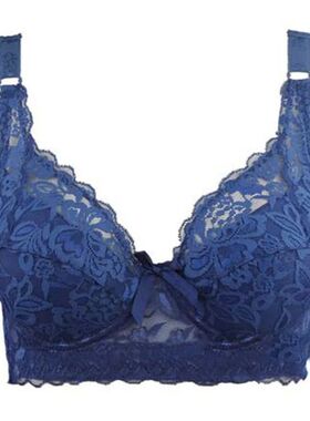 Women's Lace Underwire Push Up Bra 75-105BCD Plus Size Lace