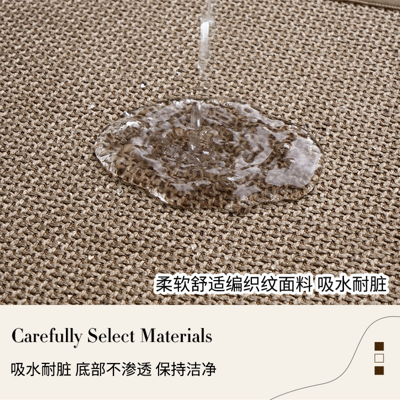 日本仿亚麻浴室吸水地垫卫生间门口防滑脚垫洗澡间厕所速干防滑垫,淘宝优惠券,粉丝福利购,淘宝优惠卷