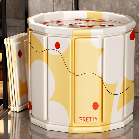 Японское складное ведро для ванны для взрослых и детей.