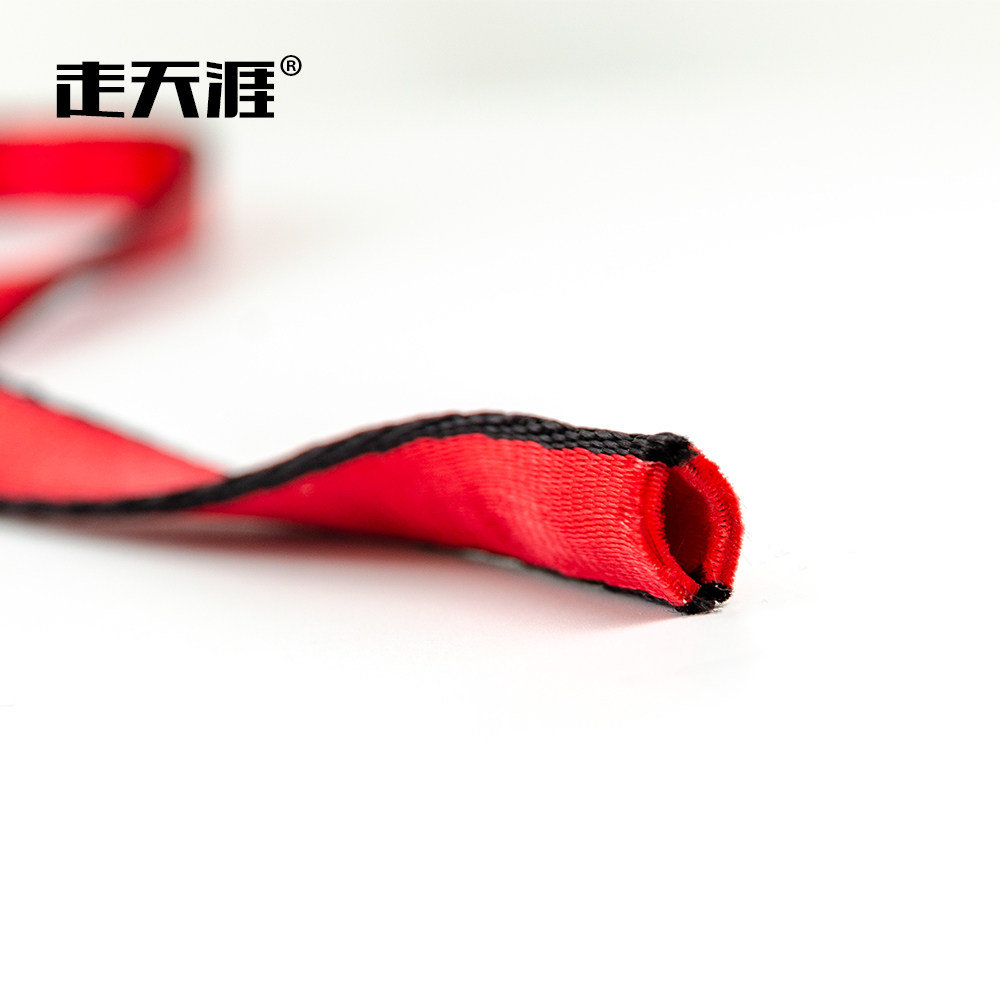 走天涯户外扁带登山攀岩保护瑜伽扁带绳高耐磨散扁带管状扁带16mm_虎窝淘