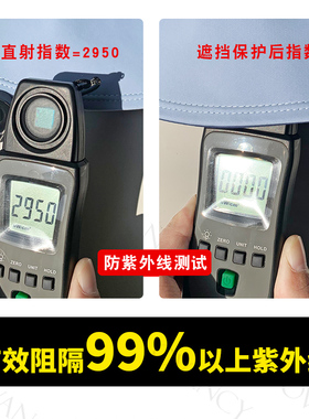 Charn Kiond 日本设计师联名款冰丝遮阳帽夏扎马尾防晒帽女空顶帽