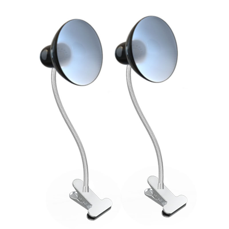 LED调光款工作台灯美甲维修纹夹式台灯罩光疗床头学习阅读灯