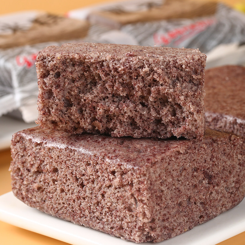 传统黑米糕糯米发糕零食点心蛋糕早餐手工粗粮小包装80g整箱,淘宝优惠券,粉丝福利购,淘宝优惠卷