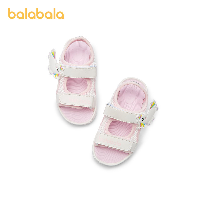 巴拉巴拉女童运动凉鞋中大童宝宝沙滩鞋儿童鞋子2025夏季新款童鞋,淘宝优惠券,粉丝福利购,淘宝优惠卷