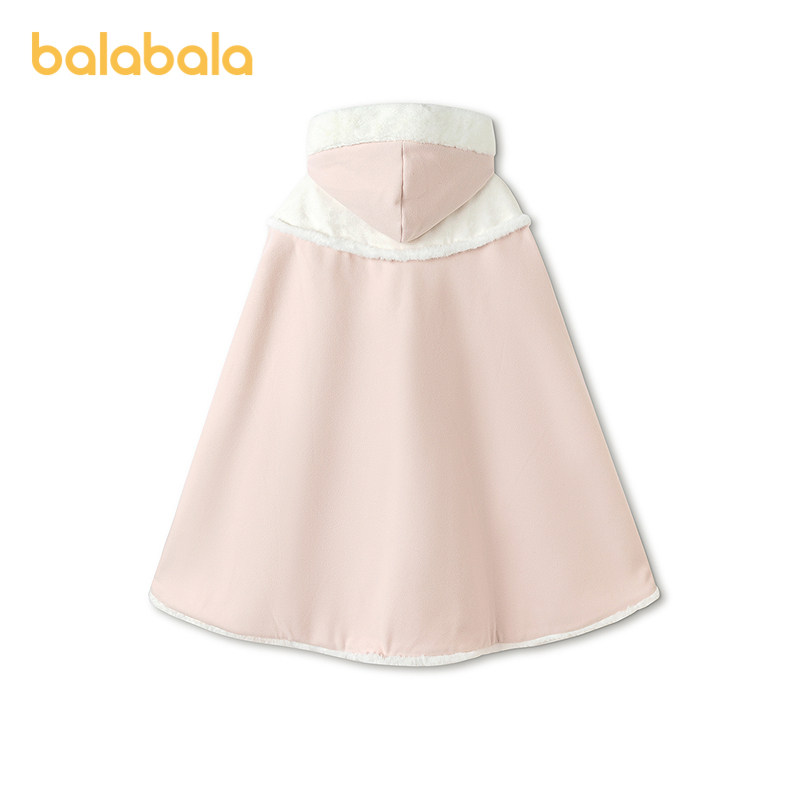 巴拉巴拉童装儿童外套女童冬装宝宝国风斗篷加绒保暖精致绣花时尚,淘宝优惠券,粉丝福利购,淘宝优惠卷