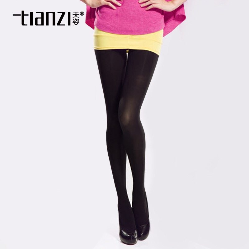 三双装天姿肉色天鹅绒厚丝袜防勾丝春秋季中厚打底袜连裤袜2070女,淘宝优惠券,粉丝福利购,淘宝优惠卷