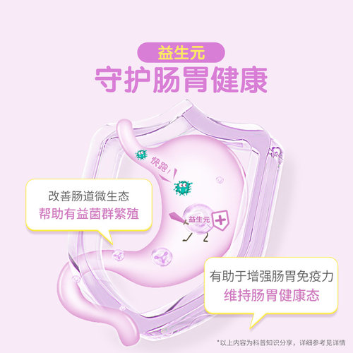 丽贵lilcritters儿童小熊软糖膳食纤维益生菌肠胃膳食纤维软糖 - 图3