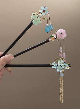 缘本簪子金属古风时尚