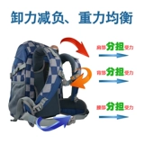 Школьный рюкзак со сниженной нагрузкой подходит для мужчин и женщин, детский дышащий ранец, надевается на плечо, защита позвоночника