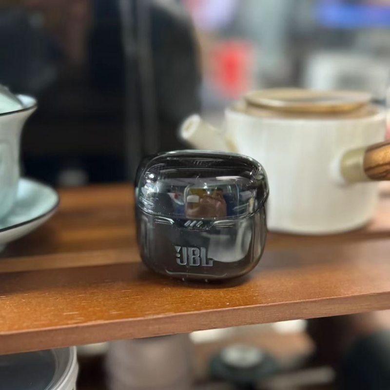 JBL TUNE FLEX2晶噪豆二代半入耳式降噪蓝牙透明真无线耳机小晶豆 - 图2
