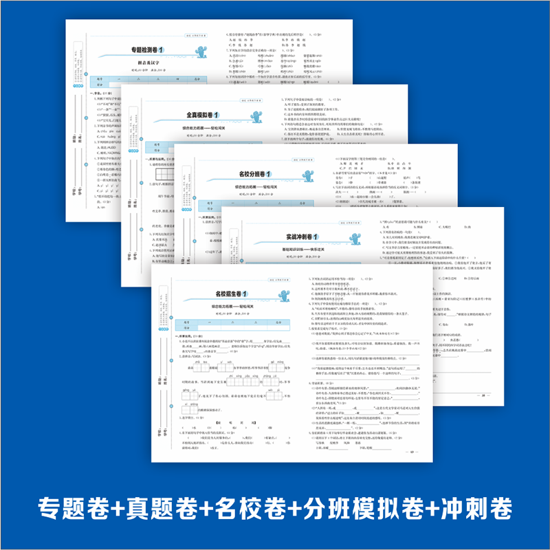 2024小升初模拟冲刺卷六年级总复习必刷题真题卷人教全国版语文数学英语专项训练小升初名校分班考分类试卷下册全套新卷资料考点帮