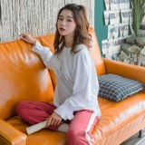 Летняя пижама, хлопковая шелковая юбка, осенняя