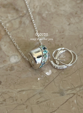 Cloudss「星语星愿」原创设计转运珠路路通s925纯银项链