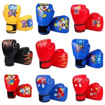 Childrens boxer sets 3-13 small children to strike training Thai boxing boys scattered young childrens boxing gloves big boy