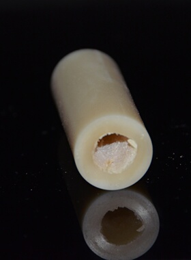 天然牦牛骨圆柱手工打磨原材料