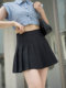 Xiangmeimei short pleated skirt with pockets