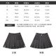 Slim high-waist autumn and winter pleated skirt