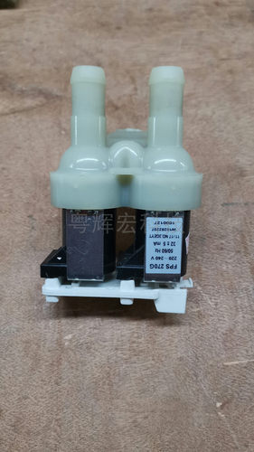适用惠而浦滚筒洗衣机进水阀电磁阀FPS270G双头阀 - 图1