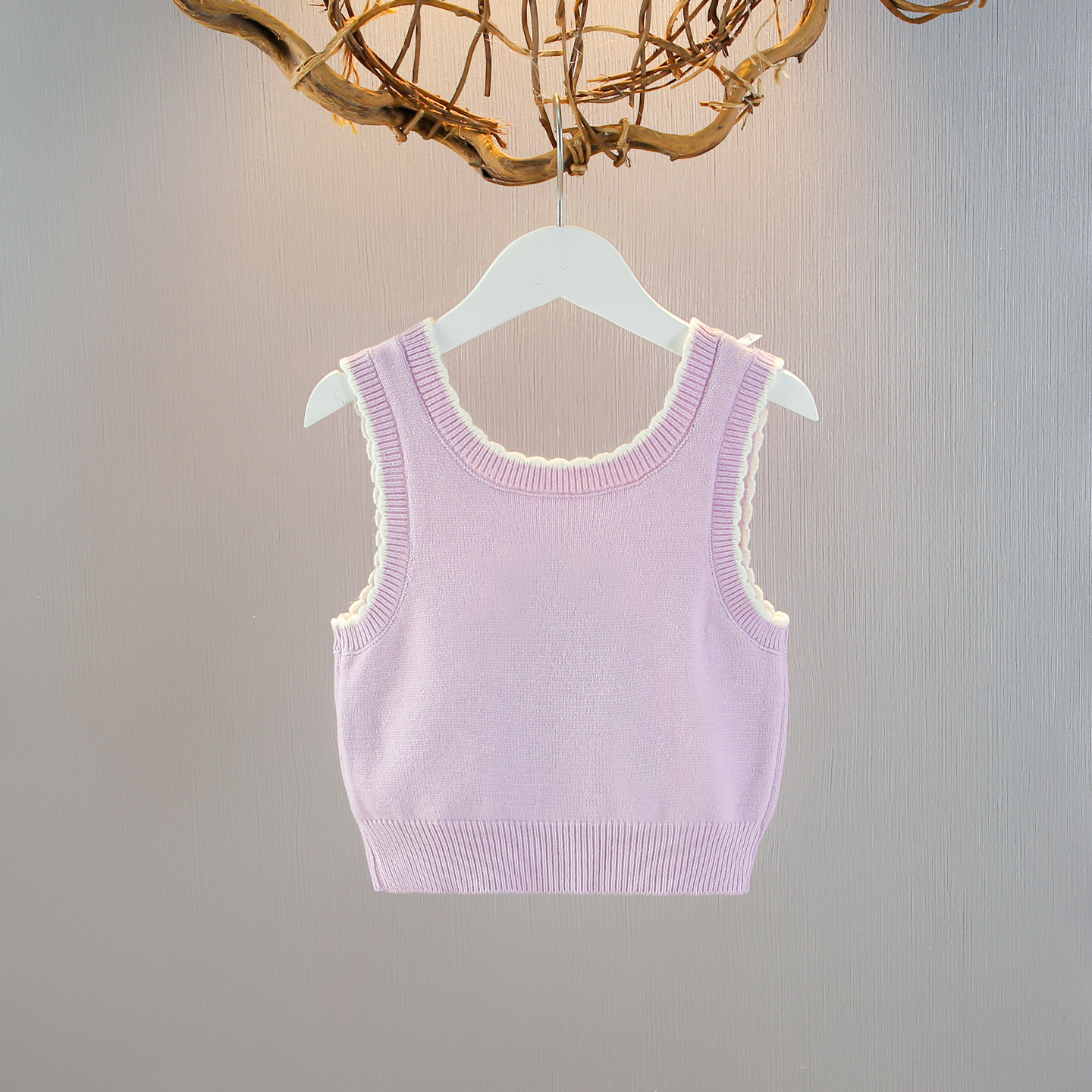 儿童马甲毛线背心2025新款女宝宝洋气春秋季女童卡通KT猫针织毛衣,淘宝优惠券,粉丝福利购,淘宝优惠卷