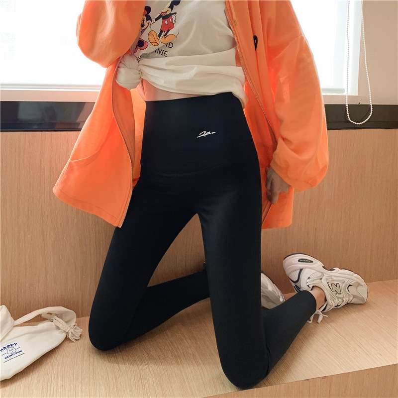 鲨鱼皮女高腰显瘦提臀芭比打底裤 伊索芙打底裤