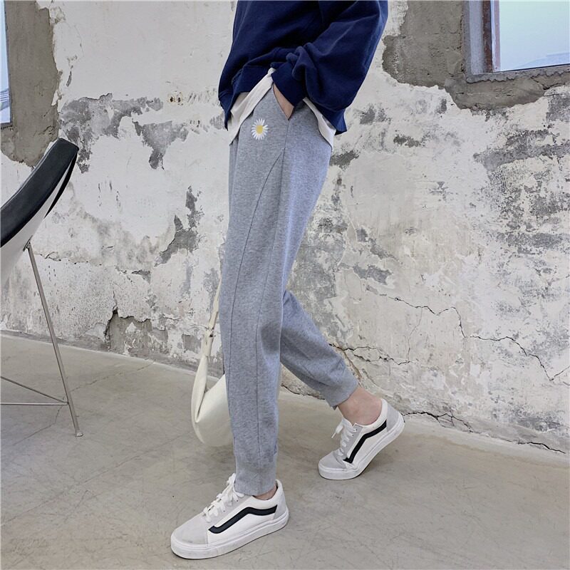 网红卫裤潮宽松春秋季2020运动裤 伊索芙休闲裤