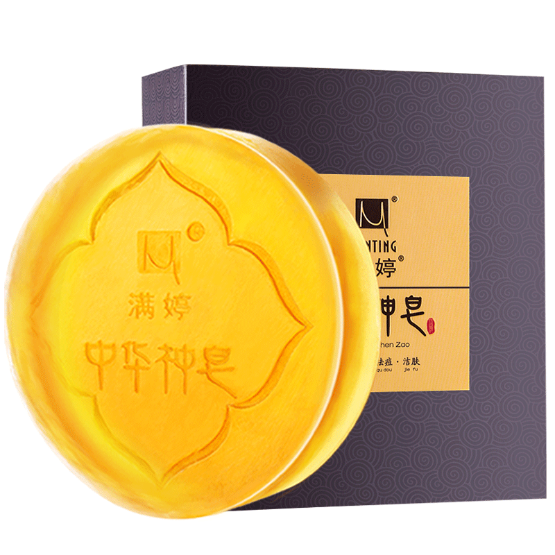 满婷中华神除螨男女士脸部洁面皂 满婷华乐薇香皂