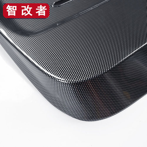 适用于22-26款LC300后尾门框防刮兰德酷路泽防踢板陆巡内饰碳纤维 - 图1
