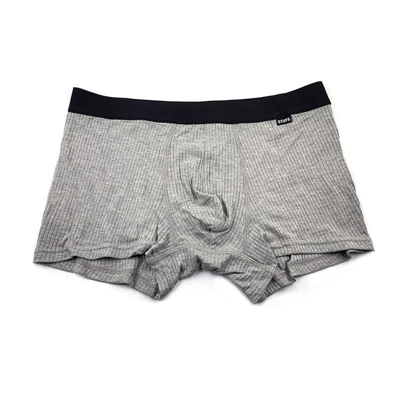 GTOPXMAN男士舒适U凸平角裤螺纹莫代尔薄款透气条纹运动四角内裤,淘宝优惠券,粉丝福利购,淘宝优惠卷