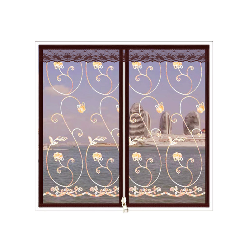 魔术贴防蚊纱窗网自粘型窗纱门帘 明航纱窗/纱门