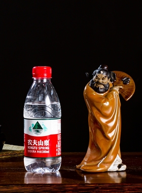 天师钟馗陶瓷欢天喜地招财中式