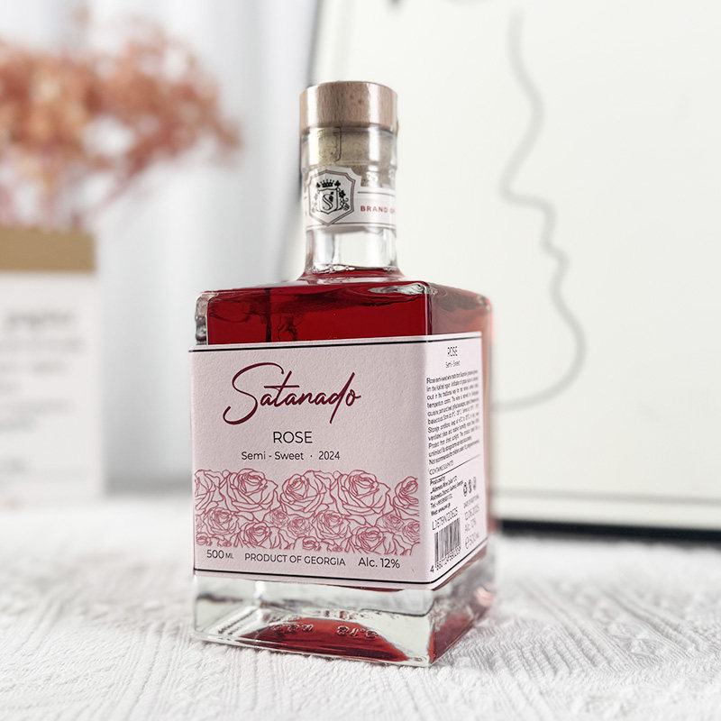 格鲁吉亚原瓶进口红酒维尔兹萨塔娜多玫瑰桃红半甜型葡萄酒微醺,淘宝优惠券,粉丝福利购,淘宝优惠卷