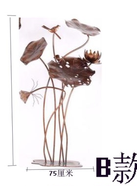 铁艺创意金属餐厅大堂酒吧装饰品