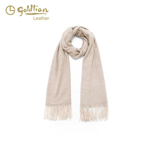 金利来围巾女2025新款秋冬气质韩版百搭披肩情侣加厚围脖潮流保暖 - 图0