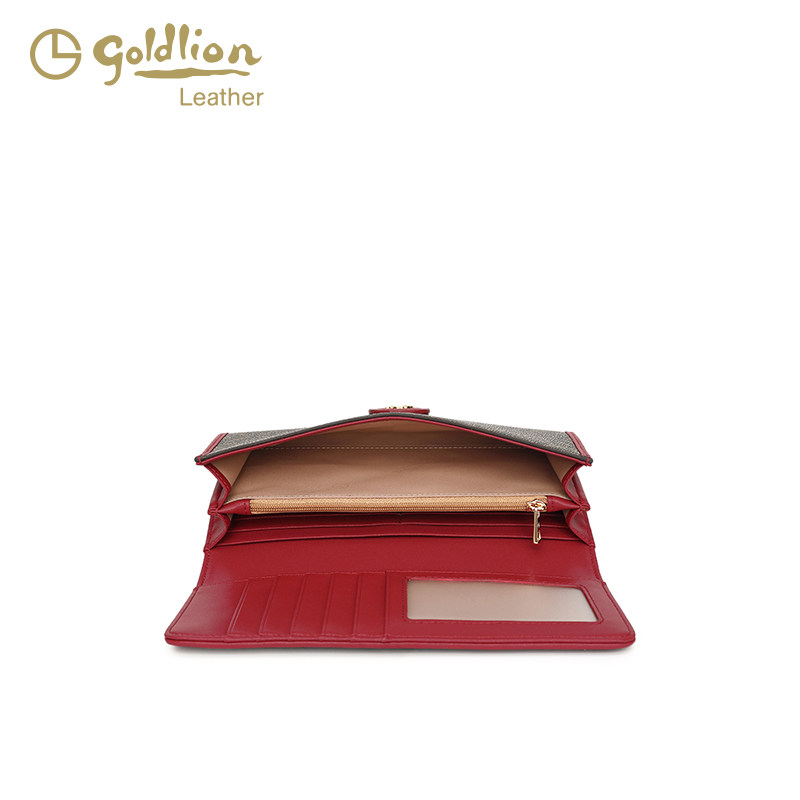 金利来2023新款零钱包长款复古女包 金利来女包钱包