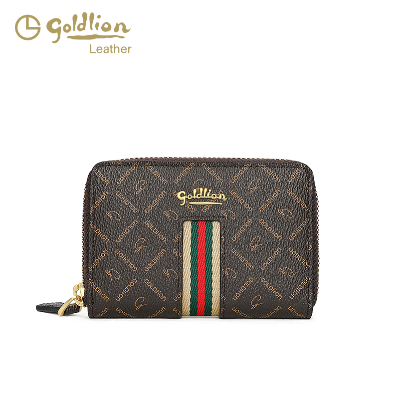 金利来一体女小巧多功能超薄零钱包 金利来女包钱包